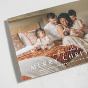 "Minimal Headline" - Holiday Cards in Snow by JoAnn Jinks - Detail