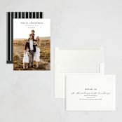"Typed up" - Holiday Cards in Ink by Stacey Meacham - Assembled