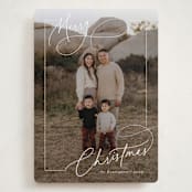 "Sophisticate" - Holiday Cards in Snow by Nicoletta Savod - Front