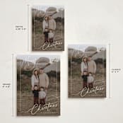 "Sophisticate" - Holiday Cards in Snow by Nicoletta Savod - Formats Available