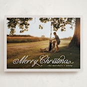 "Noelle" - Holiday Cards in Marshmallow by Pati Cascino - Front