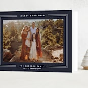 "Christmas Classic" - Holiday Cards in Navigation by Design Lotus - Folded Card