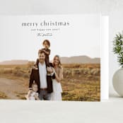 "Typed up" - Holiday Cards in Ink by Stacey Meacham - Folded Card