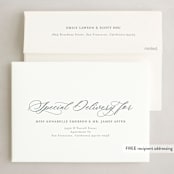 "sending christmas cheer" - Holiday Cards in Snow by Leah Ragain - FREE Recipient Addressing
