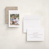 "Merry & Minimal" - Holiday Cards in Pinecone by Ekko Studio - Assembled