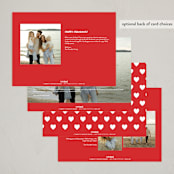 "Heart Be Light" - Holiday Cards in Snow by Sara Hicks Malone - Back of Card Options