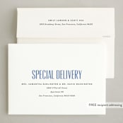 "headline" - Holiday Cards in Starry Night by Carrie Moradi - FREE Recipient Addressing
