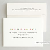 "a very fun tree" - Holiday Cards in Garland by Lori Wemple - FREE Recipient Addressing