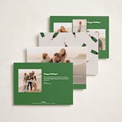 "Popping Bottles" - Holiday Cards in Eggnog by Shari Margolin - Back of Card Options