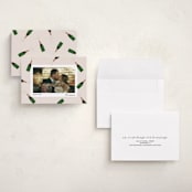 "Popping Bottles" - Holiday Cards in Eggnog by Shari Margolin - Assembled