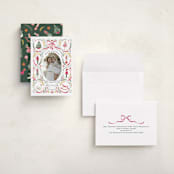 "Nutcracker dance" - Holiday Cards in Berry by Sarah Knight - Assembled