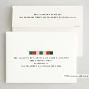 "Cubes" - Holiday Cards in Cream by Iveta Angelova - FREE Recipient Addressing