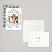 "Many Times Many Ways" - Holiday Cards in Slate by Alethea and Ruth - Assembled