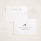 "Festive Five" - Holiday Cards in Vanilla by Lindsay Megahed - FREE Recipient Addressing