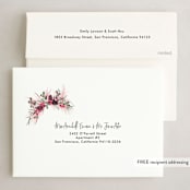 "Trimming Together" - Holiday Cards in Rouge by Nicole Whiddon - FREE Recipient Addressing