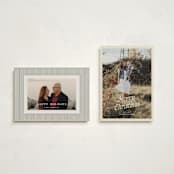 "cover" - Holiday Cards in Vanilla Cream by Cass Loh - Photo Orientation Options