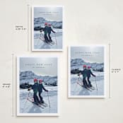 "Timeless Charm" - Holiday Cards in Ink by Lucrecia Caporale - Formats Available