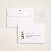 "Holiday gifts" - Holiday Cards in Crimson by Chris Griffith - FREE Recipient Addressing