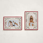 "Holiday gifts" - Holiday Cards in Crimson by Chris Griffith - Photo Orientation Options