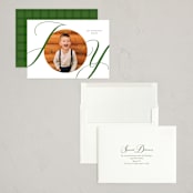 "Surrounding" - Holiday Cards in Evergreen by Jessica Williams - Assembled