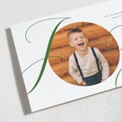 "Surrounding" - Holiday Cards in Evergreen by Jessica Williams - Detail