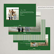 "All Merry Together" - Holiday Cards in Pine by Amy Kross - Back of Card Options