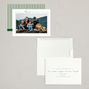 "All Merry Together" - Holiday Cards in Pine by Amy Kross - Assembled