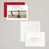 "Red" - Holiday Cards in Holly by Darryl Don Doctor - Assembled