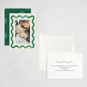 "ricrac" - Holiday Cards in Wreath by Lori Wemple - Assembled