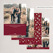 "hand written" - Holiday Cards in Mulled Wine by Anastasia Makarova - Back of Card Options