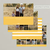 "finding joy" - Holiday Cards in Halo by Creo Study - Back of Card Options