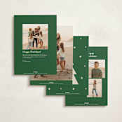 "joyfully" - Holiday Cards in Forest by Zove Ahhh - Back of Card Options