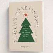 "joyfully" - Holiday Cards in Forest by Zove Ahhh - Folded Card