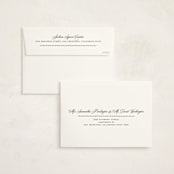 "Sincerely Thank You" - Holiday Cards in Cream by Rachel Cassel - FREE Recipient Addressing
