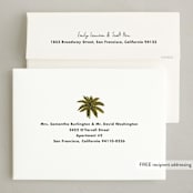 "Surfs Up" - Holiday Cards in Palm by Megan Davis - FREE Recipient Addressing