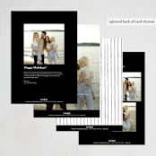 "A Classic Christmas" - Holiday Cards in Ink by Anna Elder - Back of Card Options