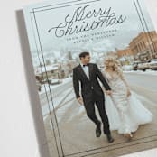 "A Classic Christmas" - Holiday Cards in Ink by Anna Elder - Detail