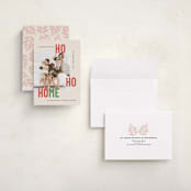 "New Ho Ho Home" - Holiday Cards in Eggnog by Mary Kay Garttmeier - Assembled