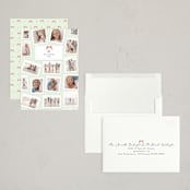 "Multi Stamp Photo" - Holiday Cards in Mint by Hannah Williams - Assembled