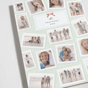"Multi Stamp Photo" - Holiday Cards in Mint by Hannah Williams - Detail