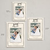 "Christmas Coquette" - Holiday Cards in Licorice by Ekko Studio - Formats Available