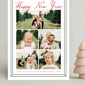 "classic multi frame" - Holiday Cards in Pine by Kanika Mathur - Front