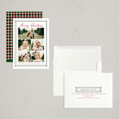 "classic multi frame" - Holiday Cards in Pine by Kanika Mathur - Assembled