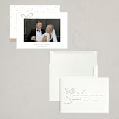 "Little Bow" - Holiday Cards in Winter by Yuliya Evseeva - Assembled