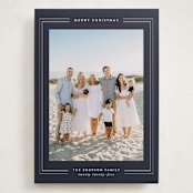 "Christmas Classic" - Holiday Cards in Navigation by Design Lotus - Front