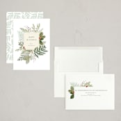 "Juniper" - Holiday Cards in Starlight by Jennifer Wick - Assembled