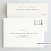 "Aquarelle" - Holiday Cards in Ash by cambria - FREE Recipient Addressing