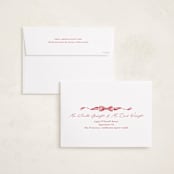 "Neddy" - Holiday Cards in Holy Berry by Carrie ONeal - FREE Recipient Addressing