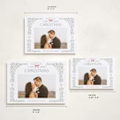 "Christmas Garland" - Holiday Cards in Sage by Hooray Creative - Formats Available