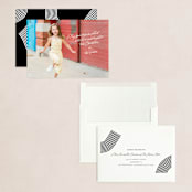 "Personal Note" - Holiday Cards in White by Design Lotus - Assembled